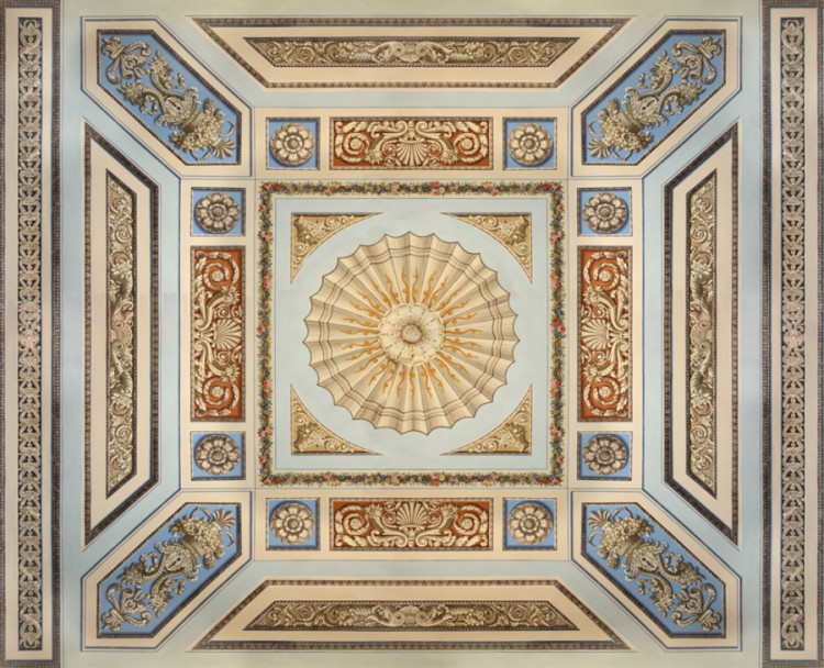 Фрески и фотообои, Каталог Сюжеты для потолков, арт. 9131