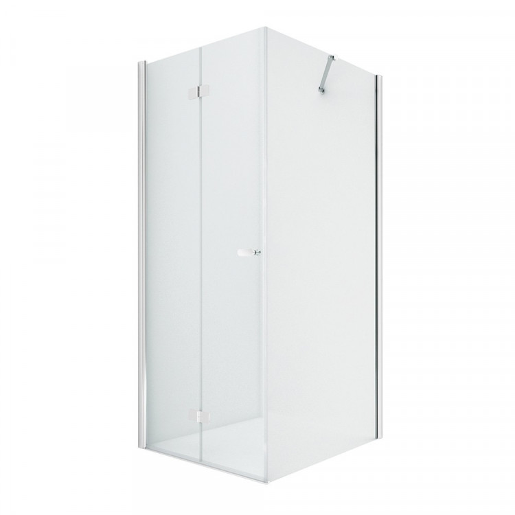 Душевое ограждение NEW TRENDY NEW SOLEO складные двери L 100x70x195 D-0150A/D-0086B (хром)