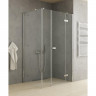 Душевое ограждение NEW TRENDY REFLEXA PLUS R 110x90x200 EXK-1225 (хром)
