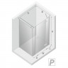 Душевое ограждение NEW TRENDY REFLEXA PLUS R 110x90x200 EXK-1225 (хром)