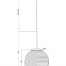 Подвесной светильник Maytoni P031PL-01BS
