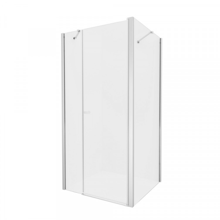 Душевое ограждение NEW TRENDY NEW SOLEO 100x100x195 K-0700 (хром)