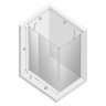 Душевое ограждение NEW TRENDY NEW SOLEO 100x100x195 K-0700 (хром)
