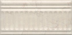 19027/3F Резиденция бежевый структурированный 20*9.9 керамический бордюр