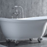 Ванна из искусственного камня Salini Alba 172 отдельностоящая S-Sense матовый - 101311M