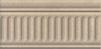 19022/3F Золотой пляж тёмный бежевый структурированный 20*9.9 керамический бордюр