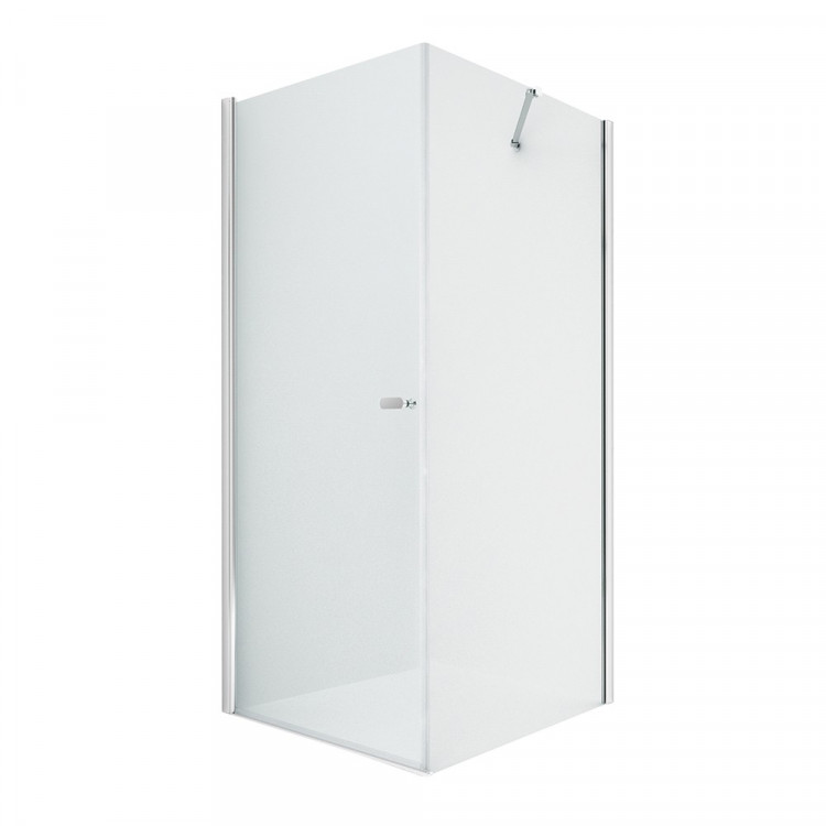 Душевое ограждение NEW TRENDY NEW SOLEO 100x110x195 D-0142A/D-0150B (хром)