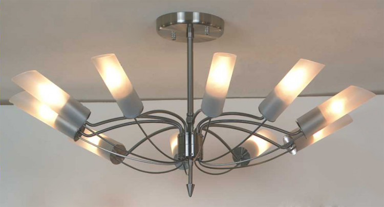 Люстра Lussole LSA-2813-10 Lano никель