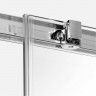 Душевое ограждение NEW TRENDY PRIME 110x100x200 D-0300A/D-0125B (хром)
