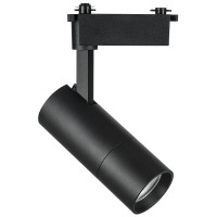 229247 Светильник для 1-фазного трека VOLTA LED COB 20W 1800LM 18-60G ЧЕРНЫЙ 4000K (в комплекте)