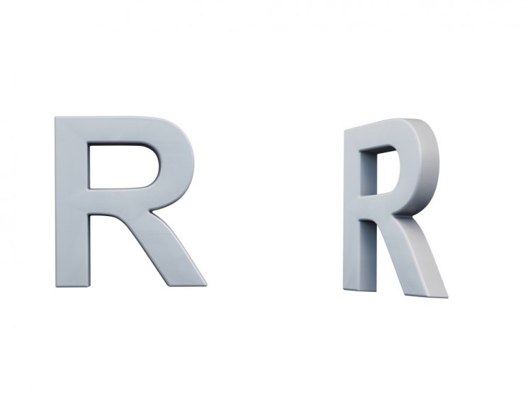 "R" Буква
