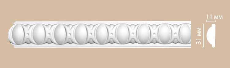98885/30 FLEXIBLE молдинг DECOMASTER-2 (31х11х2400мм)
