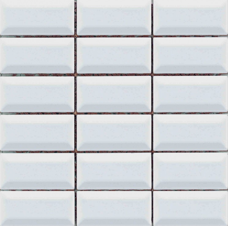 Мозаика из керамогранита K523582 Metro Tiles White