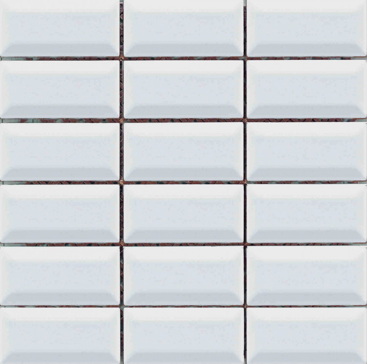 Мозаика из керамогранита K523582 Metro Tiles White