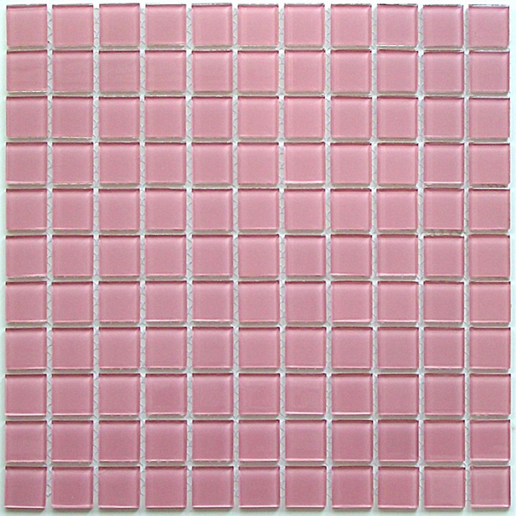 Мозаика из стекла Pink glass
