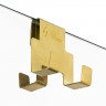 Душевое ограждение NEW TRENDY AVEXA GOLD BRUSHED 100x80x200 EXK-1754 (брашированное золото)