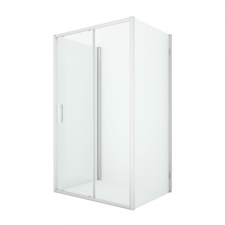 Душевое ограждение NEW TRENDY NEW CORRINA  110x90x195 K-0479 (хром)