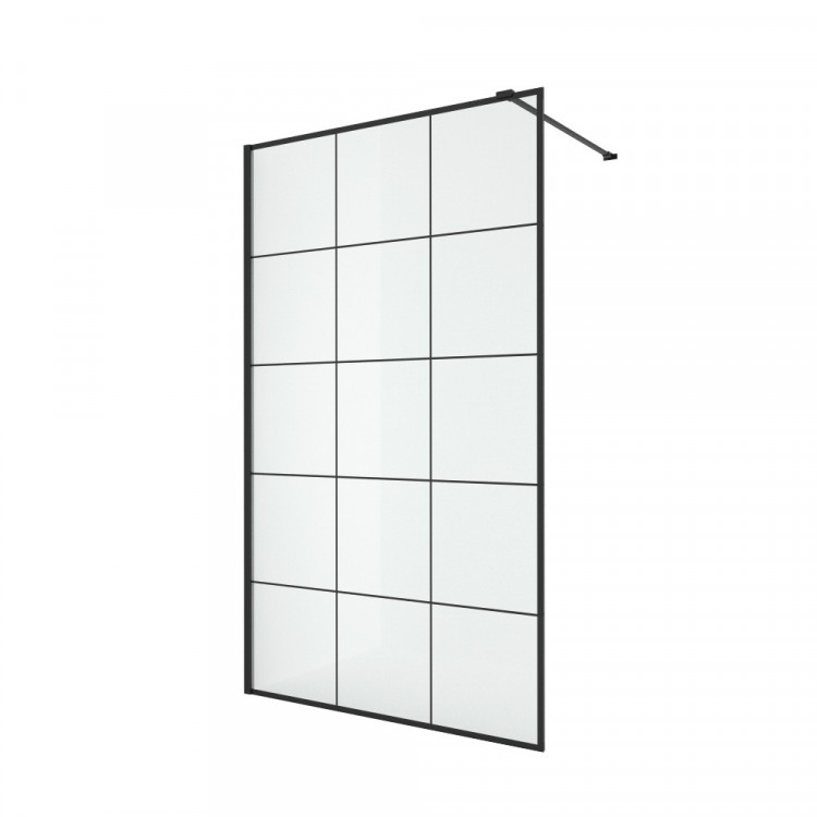 Душевое ограждение NEW TRENDY NEW MODUS BLACK 110x200 EXK-0246 (черный)