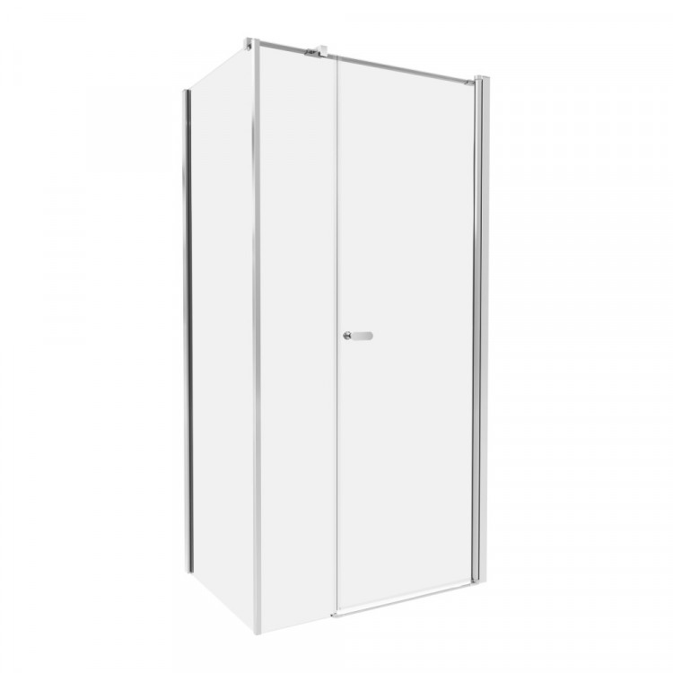 Душевое ограждение NEW TRENDY NEW SOLEO 100x110x195 K-0633 (хром)