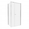 Душевое ограждение NEW TRENDY NEW SOLEO 100x110x195 K-0633 (хром)