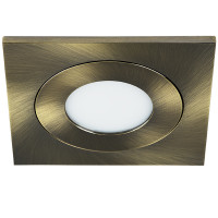 212183 Светильник LEDDY QUAD LED 3W 240LM БРОНЗА 4000K (в комплекте)