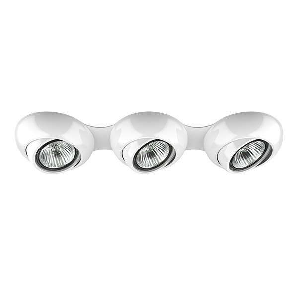 011836 Светильник OCULA 16х3  GU10  БЕЛЫЙ (в комплекте)