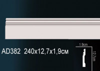 Молдинги гладкие AD382