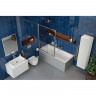 Ванна EXCELLENT Heaven Slim 160x75 "LINE" (хром)