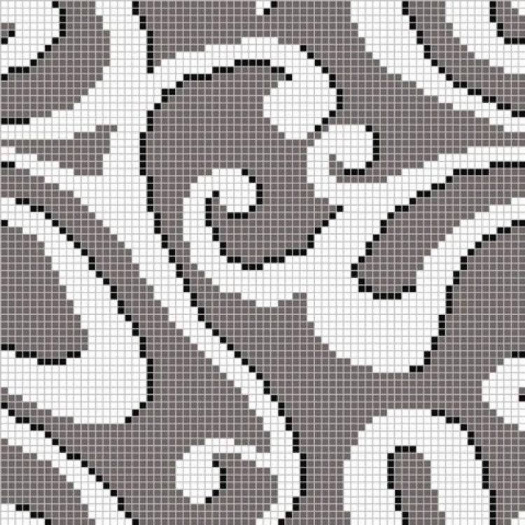 Панно из мозаики MZ-06 Grey