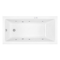 Ванна EXCELLENT Wave Slim 180x80 "SOFT" (хром)