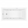 Ванна EXCELLENT Wave Slim 180x80 "SOFT" (хром)