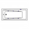 Ванна EXCELLENT Wave Slim 180x80 "SOFT" (хром)