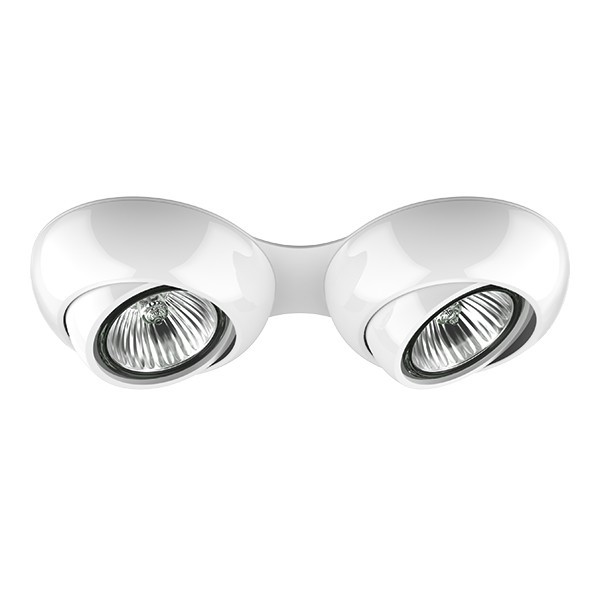 011826 Светильник OCULA 16х2 GU10  БЕЛЫЙ (в комплекте)