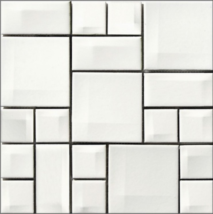 Мозаика из керамогранита K5400548 Day-To-Day White