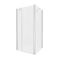 Душевое ограждение NEW TRENDY NEW SOLEO 100x110x195 K-0701 (хром)