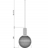 Подвесной светильник Maytoni P029PL-01CH