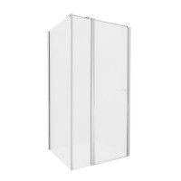 Душевое ограждение NEW TRENDY NEW SOLEO 100x110x195 K-0725 (хром)