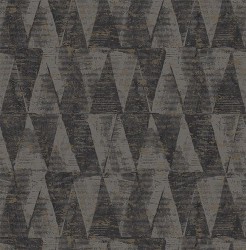 Американские обои Wallquest, коллекция Casa Mia - Graphite, артикул RM91010