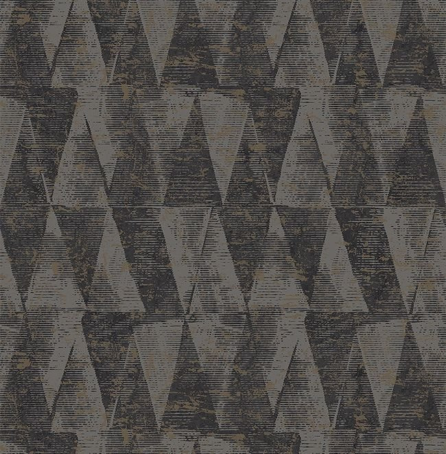 Американские обои Wallquest, коллекция Casa Mia - Graphite, артикул RM91010