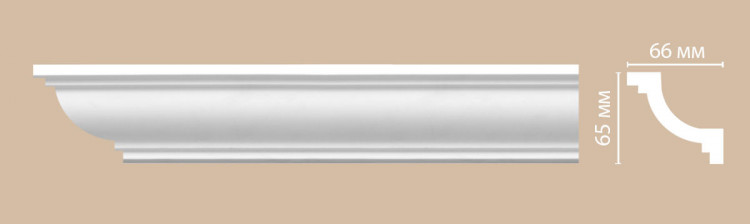96673/30 плинтус DECOMASTER-2 (65х66х2400мм)
