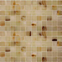 Мозаика из натурального камня Onice jade bianco 23x23