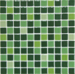 Растяжки из мозаики Jump Green №1 (dark)