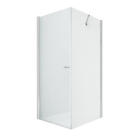 Душевое ограждение NEW TRENDY NEW SOLEO 100x120x195 D-0142A/D-0151B (хром)