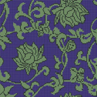 Панно из мозаики MZ-04 Deep Blue