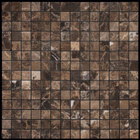 Мозаика из натурального камня M022-20P (Emperador Dark)