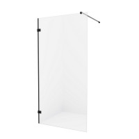 Душевое ограждение NEW TRENDY AVEXA BLACK 120x200 EXK-1629 (черный)