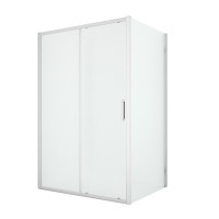 Душевое ограждение NEW TRENDY NEW CORRINA  130x80x195 D-0251A/D-0078B (хром)
