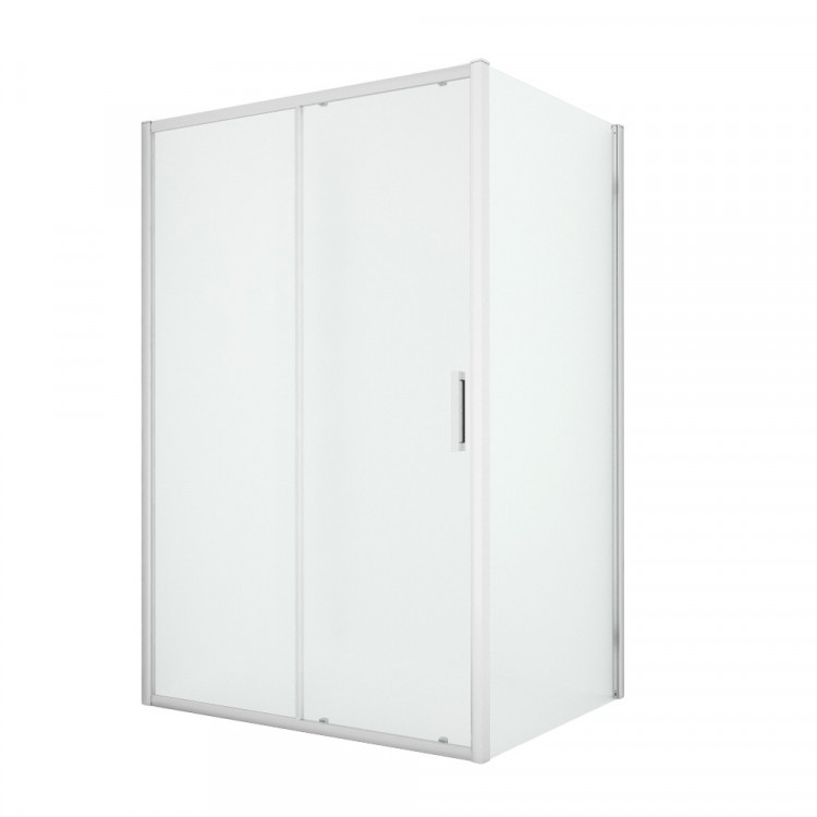 Душевое ограждение NEW TRENDY NEW CORRINA  130x80x195 D-0251A/D-0078B (хром)