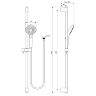 B2238AA IDEALRAIN EVO DIAMOND L3 Душевой гарнитур