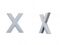 "X" Буква